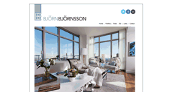 Desktop Screenshot of bjornbjornsson.com